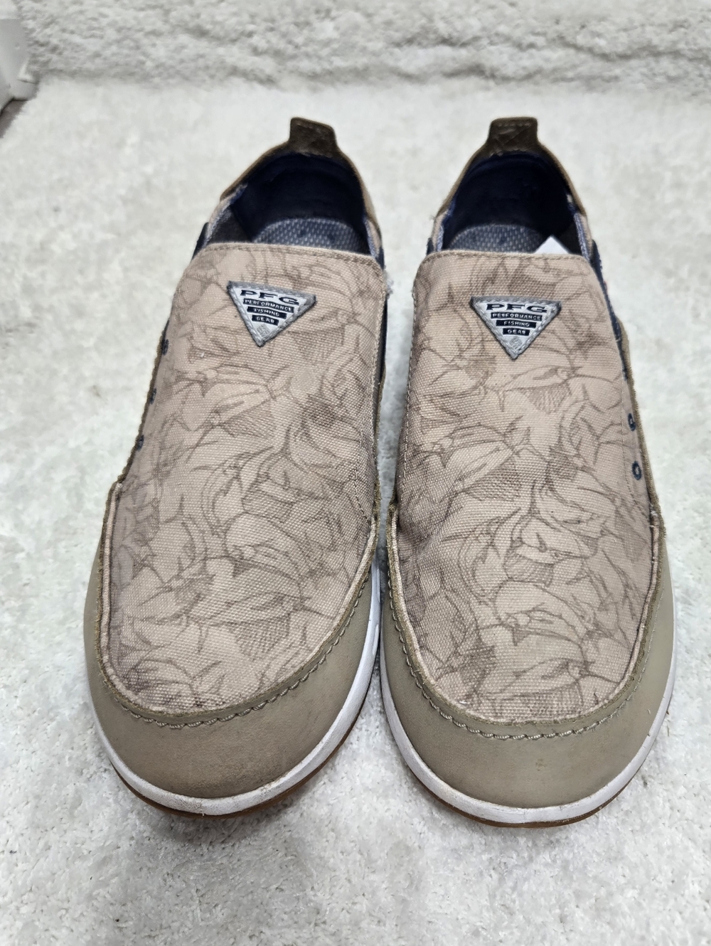 Columbia Men's Slip On Shoes Tan Sz 10 - Picture 11 of 11